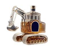 Decanter per whisky a forma di escavatore, 350 ml, decanter per vino, dispenser per liquori per casa, bar, regalo creativo per costruttori, meccanici, papà e amanti delle costruzioni