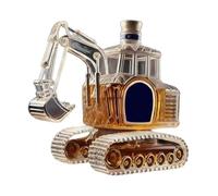 Decanter per whisky a forma di escavatore da 350 ml, bottiglia di vino in vetro scavatore per bar di casa, distributore di liquori innovativo per costruttori meccanici papà amanti dell'edilizia