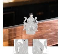 Decanter per whisky a forma di polpo, bottiglia di liquore in vetro unica