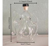 Decanter Per Whisky A Forma Di Polpo, Bottiglia Di Vino Creativa Per