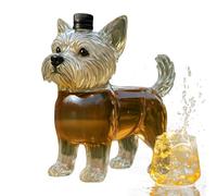 Decanter Per Whisky - Bottiglia Di Con Beccuccio Contenitore Altamente Trasparente Per Vodka Brandy Bourbon | Festa Di Ricongiungimento Familiare, Barbecue Al Ristorante Per Matrimoni Di Natale,