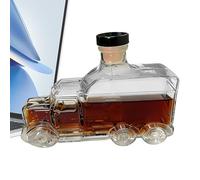 Decanter Per Whisky - Bottiglia Di Whisky A Metà Camion, Bottiglia Di Per Auto Classica Da 375 Ml, Set Per Auto Per Whiskys Con Tappo Divertente | Contenitore Per Liquori Vintage Con Tappo Per