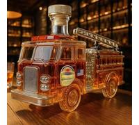 Decanter Per Whisky Camion Dei Pompieri, Bicchieri A Tema Auto In | Ogni Decanter È Soffiato A Mano E Scolpito Individualmente Da Abili Artigiani. La Base In Lo Mantiene Stabile Su