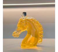 Decanter per whisky con tappo a forma di cavallo, fatto a mano, per intrattenere
