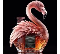 Decanter per whisky da 300 ml - Statua artistica, Decanter per whisky divertenti, Ufficio, Decorazione per la casa, Per bevande a base di vino, Regali da collezione(A)