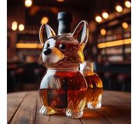 Decanter per whisky da 300 ml - Statua artistica, Decanter per whisky divertenti, Ufficio, Decorazione per la casa, Per bevande a base di vino, Regali da collezione(A)