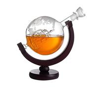 Decanter per whisky da 850 ml, dispenser antico per whisky, per tutti i tipi di bevande alcoliche