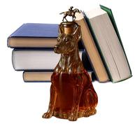 Decanter per whisky - Decanter per cani da 15 cm, materiale in, contenitore per liquori a forma di animale con capacità di 350 ml che offre spazio decorativo per vino Bourbon che migliora