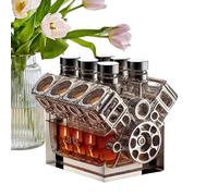 Decanter per whisky - per alcol V8 Motori Forma, Ornamenti da tavola | Decanter per alcolici - Gadget da bar Decorazione del vino per la festa del papà, San, matrimonio