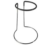 Decanter per whisky, supporto a secco, decanter per vino, portabottiglie, supporto per asciugatura, stabile supporto per appendere il vino con parte superiore rivestita in gomma, per evitare graffi
