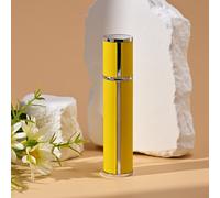Decanter Profumo Compatto 10ml con Estetica Pelle di Agnello e in Vetro
