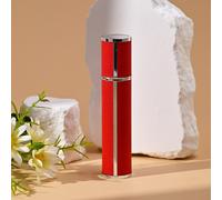 Decanter Profumo Compatto 10ml con Estetica Pelle di Agnello e in Vetro