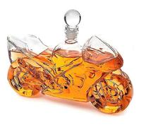 Decanter regalo per motocicletta per vino e whisky da 750 ml di The Wine Savant, regali di whisky, regali per motociclette, regali per moto