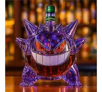 decanter, Scultura di bottiglia vino e whisky con mostri animali domestici 3D da 300 ml, statua in vetro originale decanter for(B)