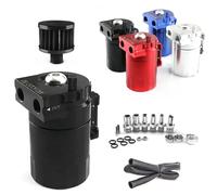 Decanter serbatoio dell'olio in alluminio deflettore con filtro di sfiato