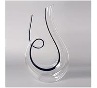 Decanter Serpente, Bottiglia di Cristallo da 1000 Ml Decanter per Vino Rosso, Decanter per Vino Cobra in Vetro di Cristallo, Caraffa A Forma di Serpente per Vino Rosso, Set di Perline per, C#
