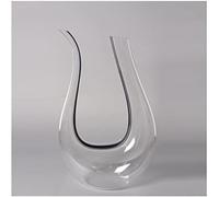 Decanter Serpente, Bottiglia di Cristallo da 1000 Ml Decanter per Vino Rosso, Decanter per Vino Cobra in Vetro di Cristallo, Caraffa A Forma di Serpente per Vino Rosso, Set di Perline per, B#