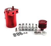 DECANTER VAPORI OLIO UNIVERSALE OIL CATCH CAN 300ML ALLUMINIO RECUPERO VAPORI MO