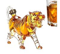 Decanter Vino Bottiglia Di Tigre 3D Versatore Erogatore