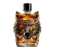Decanter Whisky - Decanter Liquore Al Lupo | Bottiglie Di Alcol | Decanter Scozzese Di | Regali Di Whisky Unici Per L'uomo, Il Padre, Il Marito E La Decorazione Del
