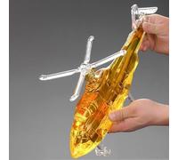 Decanter Whisky, Statua Di Decanter Per Whisky A Forma Di Elicottero, Un Giocattolo Per Gli Appassionati Di Aerei, Realizzata In Puro Vetro Senza Piombo Fatto A Mano, Statua Militare
