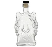 Decanters for Alcohol Wolf Head Shape Glass Cocktail Decanter