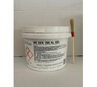 DECAPANTE GEL PER PULIRE ALLUMINIO per decapaggio con pennello antiacido incluso