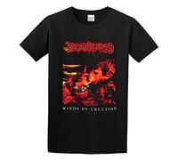 Decapitated Winds of Creation T-Shirt Black Graphic Unisex Tee Shirt XXL
