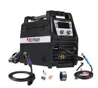 DECAPOWER Saldatrice MIG MAG Sinergico MMA TIG 4in1 200A SYNMIG | Con/senza gas Argon/CO2, funzione sinergica. MIG/MAG/MMA/LIFT TIG. Include Filo Animato 1KG, Torcia WP-17V, Torcia MIG-15AK.