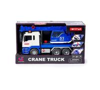 DECAR 2 CAMION GRU A FRIZIONE SCALA 1:10 LUCI SUONI L37xH21 CM 37544