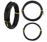 DECARETA 3 Pezzi Filo per Bonsai 1,0 mm / 1,5 mm / 2,0 mm Filo di Albero per Bonsai Formazione Bonsai Filo Alluminio per Bonsai Albero Giardinaggio, Fai da Te, Lavori Manuali (Ogni Rotolo 10M)