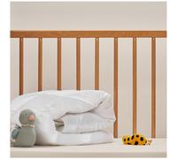 DECASATEXTIL Piumone per Culla Neonato Invernale 100% Cotone Anallergico - 400GSM - Dimensione 100x130cm, Adatto per Culle 60x120cm - Antiacaro, Traspirante e Facile da Lavare - Ideale per Neonati