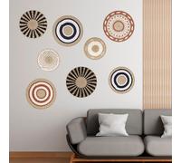 DECCARO Set di 8 cestini da parete Boho