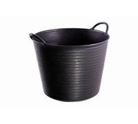 Decco Ltd Tubtrugs - Bacinella da 26 l in Materiale Flessibile Nero