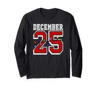 December 25 Retro Christmas 2025 December 25 December 25th Maglia a Manica