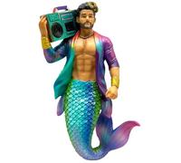 December Diamonds 55-55470 Big Booming Box Merman ornamentale, 17,8 cm