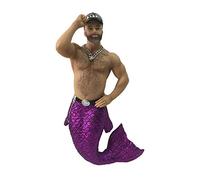 December Diamonds Decorazione natalizia con scritta "Whos Your Daddy Merman