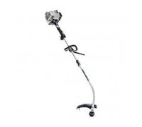 AL-KO - Decespugliatore a scoppio - 23cc, 2tempi, Larghezza di lavoro 41 cm con filo, 25 cm con lama, impugnatura singola, asta curva smontabile. Dotazione filo. Peso 5,0kg