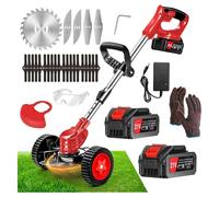 DECESPUGLIATORE A BATTERIA 21V TAGLIABORDI ELETTRICO ALTEZZA REGOLABILE PER GIAR