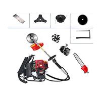 Decespugliatore a Batteria, Decespugliatore a zaino 9 In1 Tagliaerba con motore a benzina a 4 tempi Mini timone