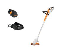 DECESPUGLIATORE A BATTERIA STIHL FSA 30 CON 2 BATTERIE AS 2 E CARICATORE AL 1