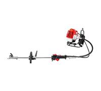 Decespugliatore a benzina 5 in 1 multifunzione 52 cc, decespugliatore da giardino 5 in 1 con motore a benzina da 52 cc, portabile alla schiena, per prato, parchi, siepi e cespugli