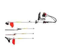 Decespugliatore a benzina a 2 tempi, 52 cc, tagliasiepi professionale, decespugliatore ad alta velocità 8500 rmp, potenza 4 in 1, con occhiali di protezione