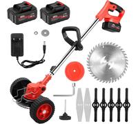 Decespugliatore a Doppia Batteria 48V Senza Fili - Tagliabordi Elettrico con Lam