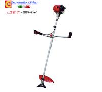 Decespugliatore a Scoppio 2 Tempi Benzina 52cc Tagliabordi J-SKY Disco Metallo