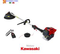 Decespugliatore a Scoppio 45,4cc Motore Benzina 2 Tempi KAWASAKI Potenza 1,42 kW