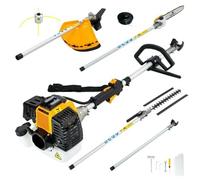 DECESPUGLIATORE A SCOPPIO 52 CC 5 FUNZIONI TAGLIARAMI TAGLIA ERBA TAGLIASIEPI