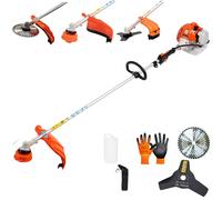 DECESPUGLIATORE A SCOPPIO 52CC TAGLIAERBA RASAERBA TAGLIABORDI PER GIARDINAGGIO