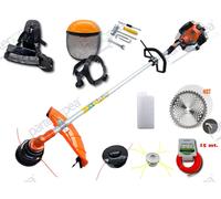 Decespugliatore a Scoppio 52cc Tagliaerba Rasaerba Tagliabordi Per Giardinaggio