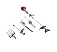 Decespugliatore a scoppio 52cc+Tagliasiepi+Motosega+Disco girevole+Scuotiolive